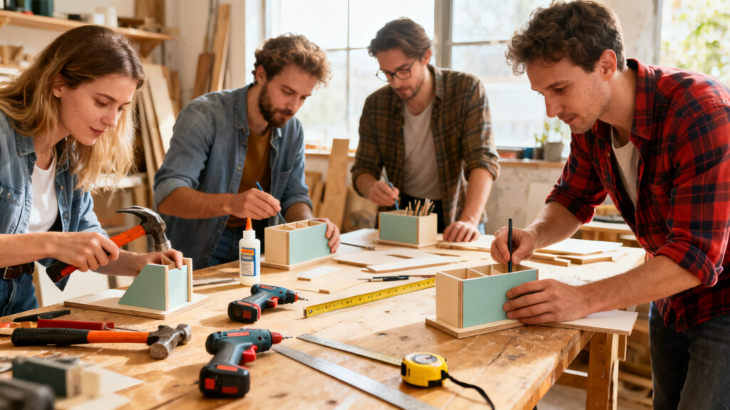 Atelier upcycling en entreprise pour un objet durable et utile