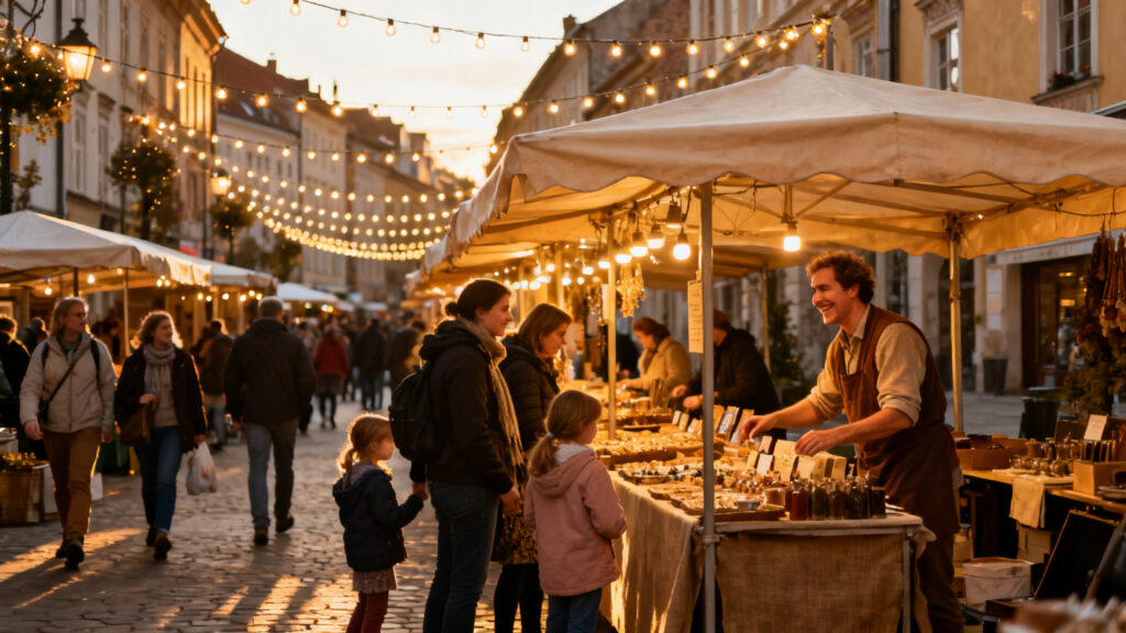 Braderie de centre-ville et animation commerciale