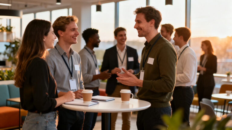 comment rencontrer des entrepreneurs lors d’un afterwork