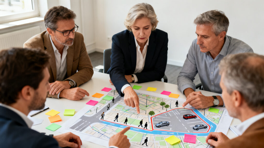 Concertation avec la mairie sur l’attractivité commerciale