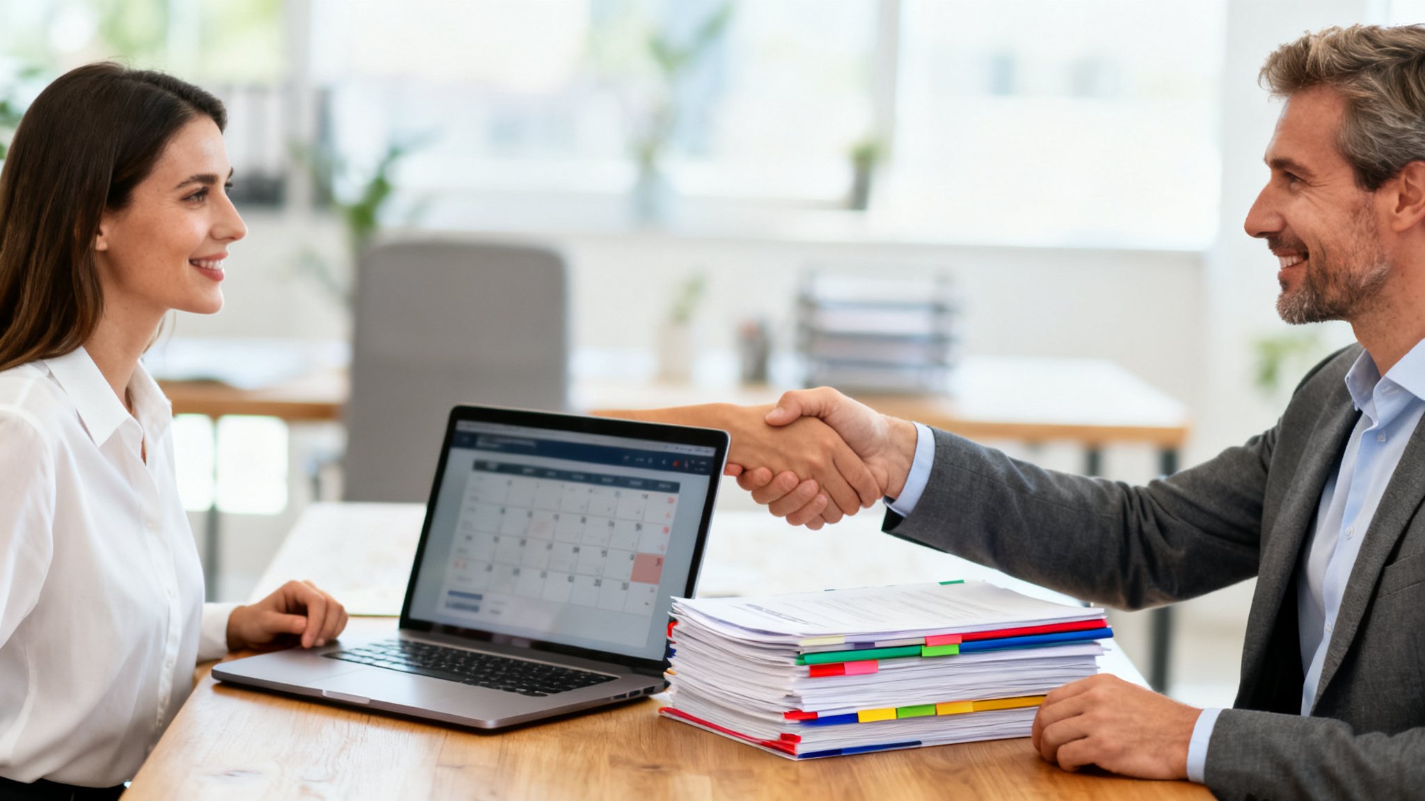 Dirigeant et consultante pour l’aide administrative aux entreprises