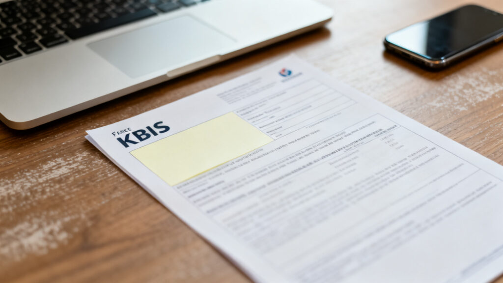 Zone Procédure collective sur Kbis et confirmation infogreffe