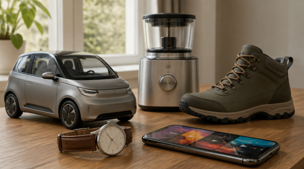Objets du quotidien liés aux grandes marques en T