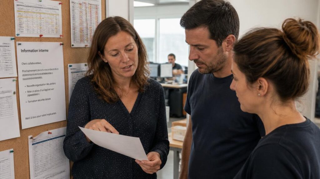 Exemple de note d'information aux salariés