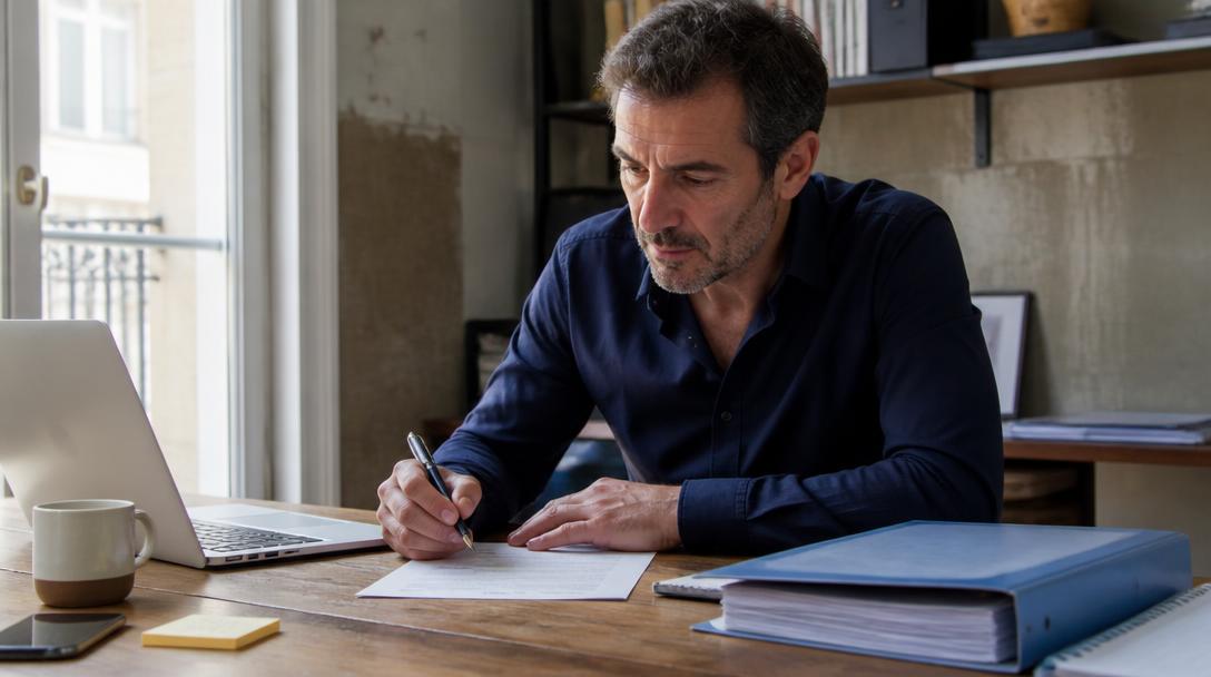 Modèle de contrat de prestation de services sur un bureau
