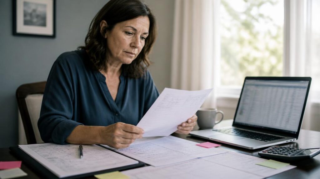Budget et facture pour une prestation de services