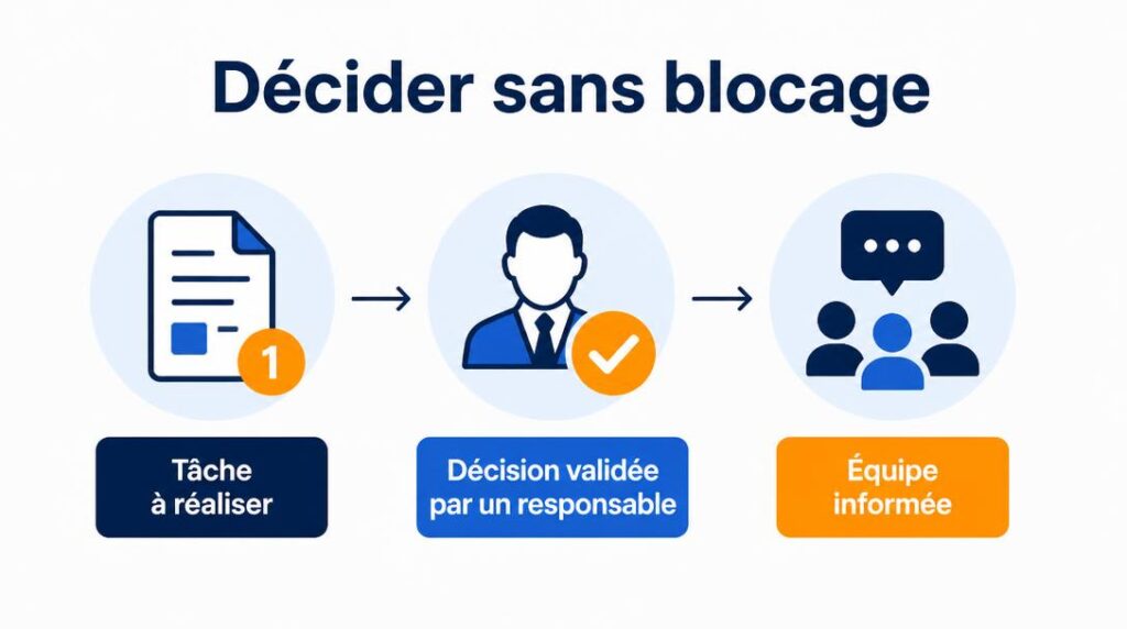 Validation et communication dans un projet RACI