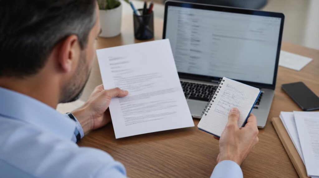 Vérification du SIREN avant réponse à un courrier